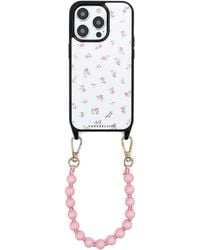 Cordée Cases - Peony Picnic Phone Wristlet Set Blush Magsafe - Lyst