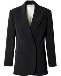 AGGI by HALEWSKI - Blair Neutral Oversized Blazer - Lyst
