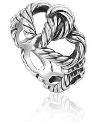 Unaloe - Intertwined Heart Ring - Lyst