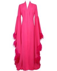 Ak Royalty Resortwear - Melanie Waterfall Kimono Cypress - Lyst
