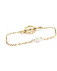 SALOME - Signature Pearl Bracelet - Lyst