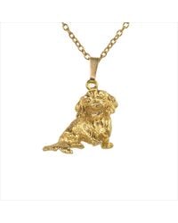 Simon Kemp Jewellers - King Charles Spaniel Pendant - Lyst