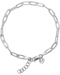 The Jewellery Store London - Paper Clip Bracelet - Lyst