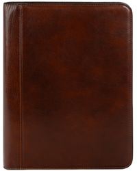 Time Resistance - Leather Documents Folder Organizer - Lyst