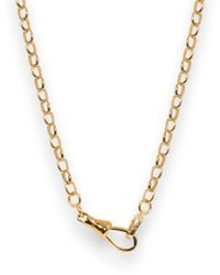Alexie of Athens - Heirloom Swivel Rolo Charm Chain - Lyst