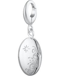 Lily Charmed - Sterling Tiny Celestial Locket Charm - Lyst