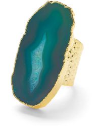 YAA YAA LONDON - Ultra Mega Gemstone Statement Ring - Lyst