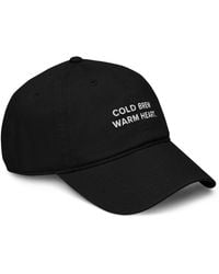 Anchor and Crew - Gustatory Cold Brew Warm Heart. Cotton Embroidered Cap - Lyst