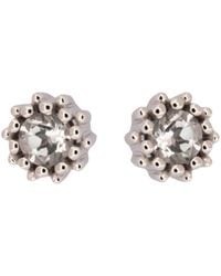 Dainty London - Topaz Seren Studs - Lyst