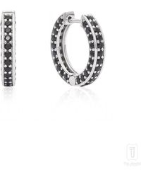 The Jewelz - Midnight Trail Spinel Huggies For - Lyst