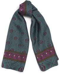 Monzlapur New York - Diamond Sea Horse Large Scarf - Lyst