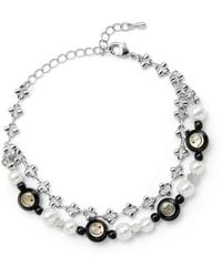 Undefined Jewelry - Smile La Beaded Layered Bracelet Mmrz - Lyst