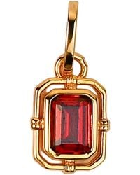 Zynnia Collective - January/ Garnet Birthstone Charm - Lyst