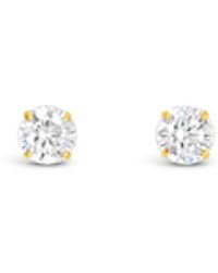 Lutiro - Round Five Mm Studs - Lyst