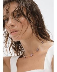 Lavani Jewels - Siena Pearl Choker - Lyst