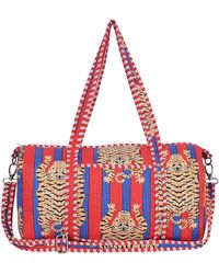 Conscious Yoga Collective - The Tibetan Tiger Cotton Weekender - Lyst