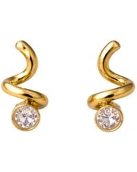 Lily Flo Jewellery - As If You Ever Doubted Diamond Stud Earrings - Lyst