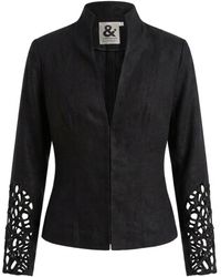 Taarach & Ampersand - Threadline Cocoon Jacket - Lyst