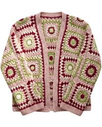 Ana Chic - Sunburst Handmade Crochet Cardigan - Lyst