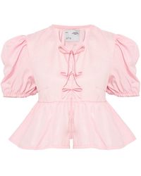 Ats the Label - Flair Ribbon Crop Top - Lyst