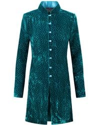 Beatrice von Tresckow - Jade Dotti Devore Velvet Grace Jacket - Lyst