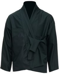 MOE - Pine Wool Vest Jacket - Lyst