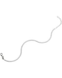 Spero London - Sterling Adjustable Tennis Bracelet - Lyst