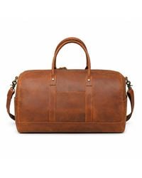 Touri - Genuine Leather Duffel - Lyst