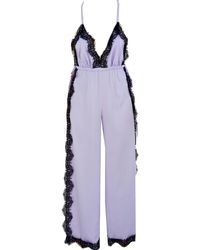 Noblesse Oblige - Pop Open Side Romper - Lyst