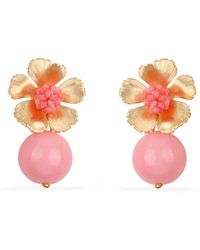 Pats Jewelry - Coral Earrings - Lyst