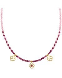 Charlotte's Web Jewellery - Marrakesh Sunrise Beaded Necklace - Lyst