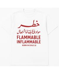 Born in Exile - Graphic Organic Cotton T-Shirt - Lyst