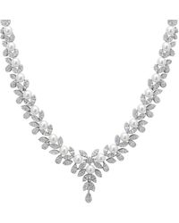 LÁTELITA London - Neutrals Empress Pearl Petal Statement Necklace - Lyst