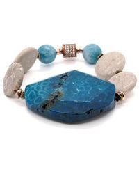 Ebru Jewelry - Rose / / New World Bracelet - Lyst