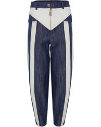 Nocturne - High-waisted Denim Pants - Lyst