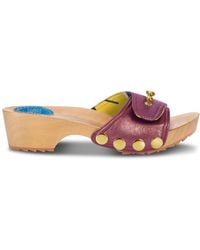 Nique Forde - Mulberry Wine Lucille Sandals - Lyst