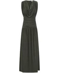 Celestine & Mae - Daphne Cowl Neck Maxi Dress - Lyst