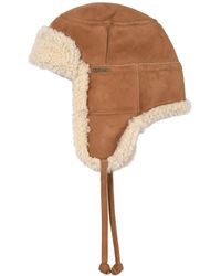 Owen Barry - Sheepskin Trapper Hat Brandy Cream Garth - Lyst
