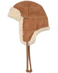 Owen Barry - Sheepskin Trapper Hat Brandy Cream Garth - Lyst