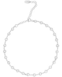 SHYMI - Round Bezel-Set Anklet - Lyst