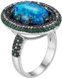 LÁTELITA London - Serafina Opal Cocktail Ring - Lyst