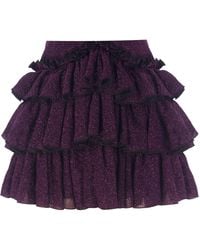 Nur Karaata - Bellano Sparkle Skirt - Lyst