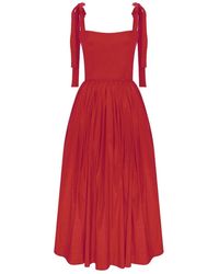 NAZLI CEREN - Lou Lou Midi Skirt - Lyst