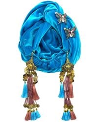 Julia Clancey - Azure Butterfly's Dream Turban - Lyst