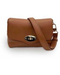 Apatchy London - ' The Maddie Tan Leather Bag - Lyst