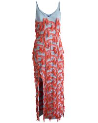 Ccy Currency - Cotton Fringe Dress - Lyst