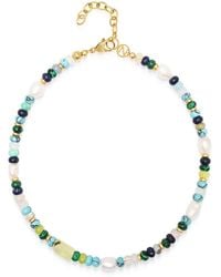 Nialaya - Ocean Mosaic Choker - Lyst
