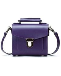 Zatchels - Handmade Leather Crossbody Sugarcube Plus - Lyst