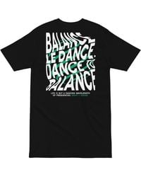 Anchor and Crew - Balance Le Dance Disco! Heavy Cotton Embroidered T-Shirt - Lyst