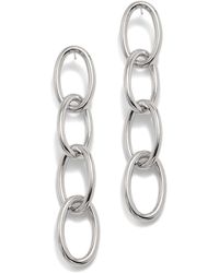 Jaredjamin - Everly Drop Chain Post Earrings - Lyst